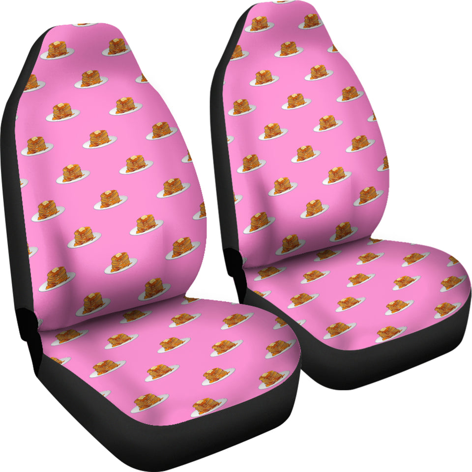 Pancake Pattern Print Design 04 Universal Fit Car Seat Covers