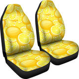 Lemon Pattern Universal Fit Car Seat Covers