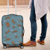 Sea Otters Pattern Luggage Covers