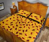 Passion fruit texture Quilt Bed Set