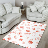 Sushi Pattern Area Rug