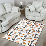 Clown Fish Pattern Print Design 02 Area Rug