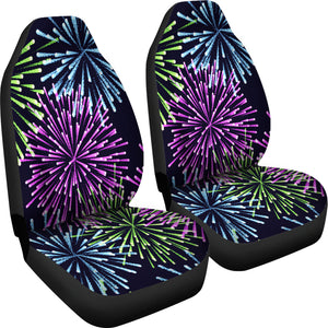 Fireworks Car Seat Covers