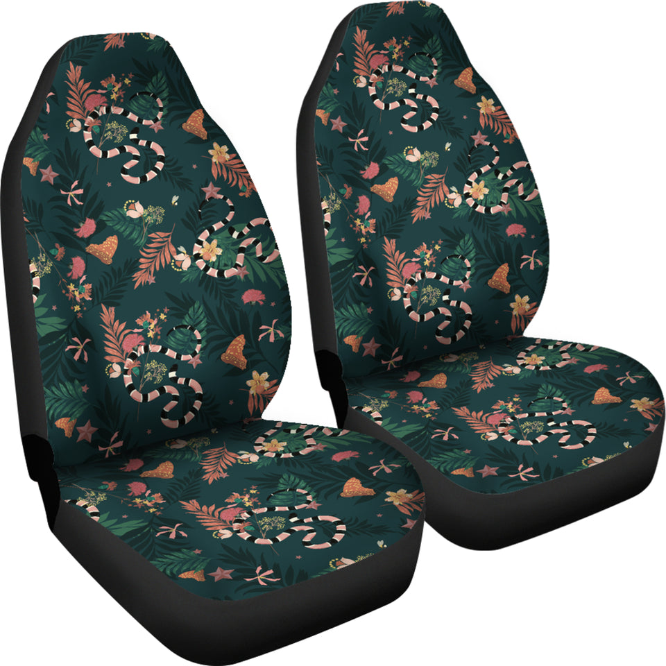 Snake Forest Pattern  Universal Fit Car Seat Covers