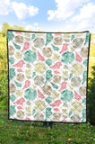 Colorful Shell Pattern Premium Quilt