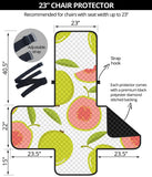 Guava pattern Chair Cover Protector