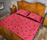 watermelon texture background Quilt Bed Set