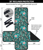 Elephants jungle pattern Recliner Cover Protector