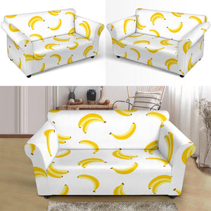 Banana Pattern Loveseat Couch Slipcover