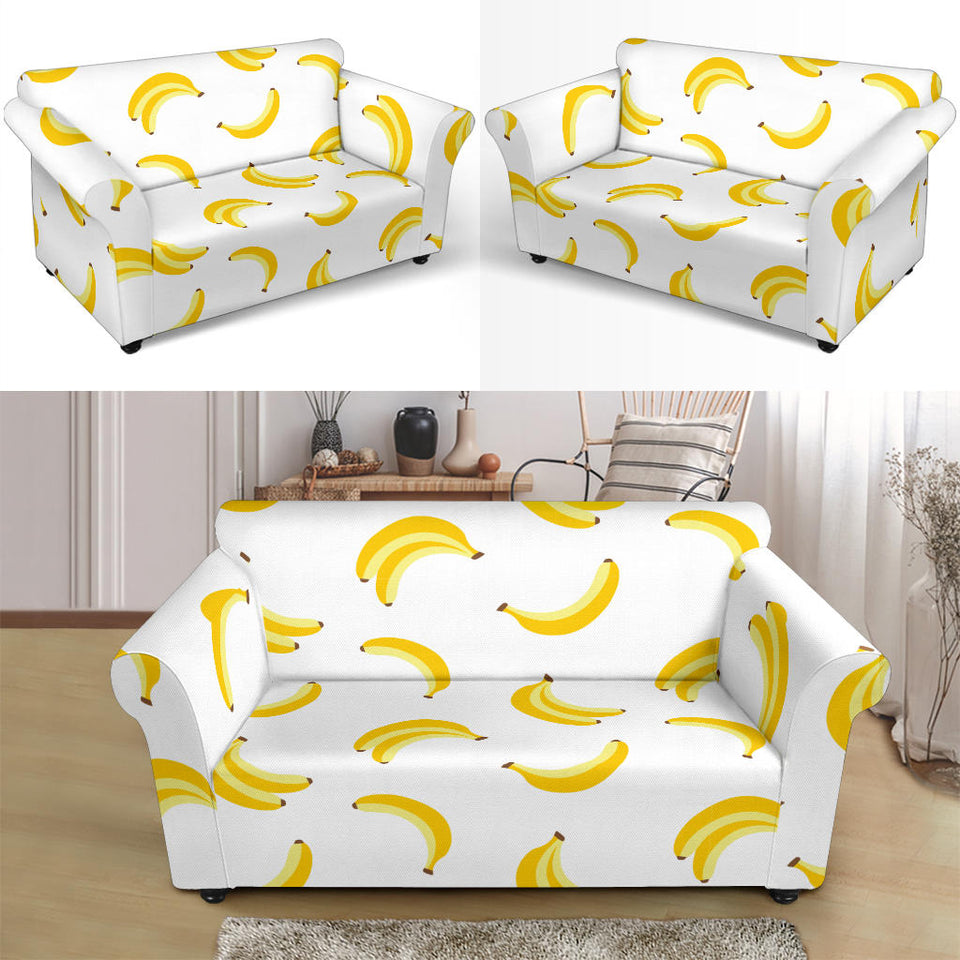 Banana Pattern Loveseat Couch Slipcover