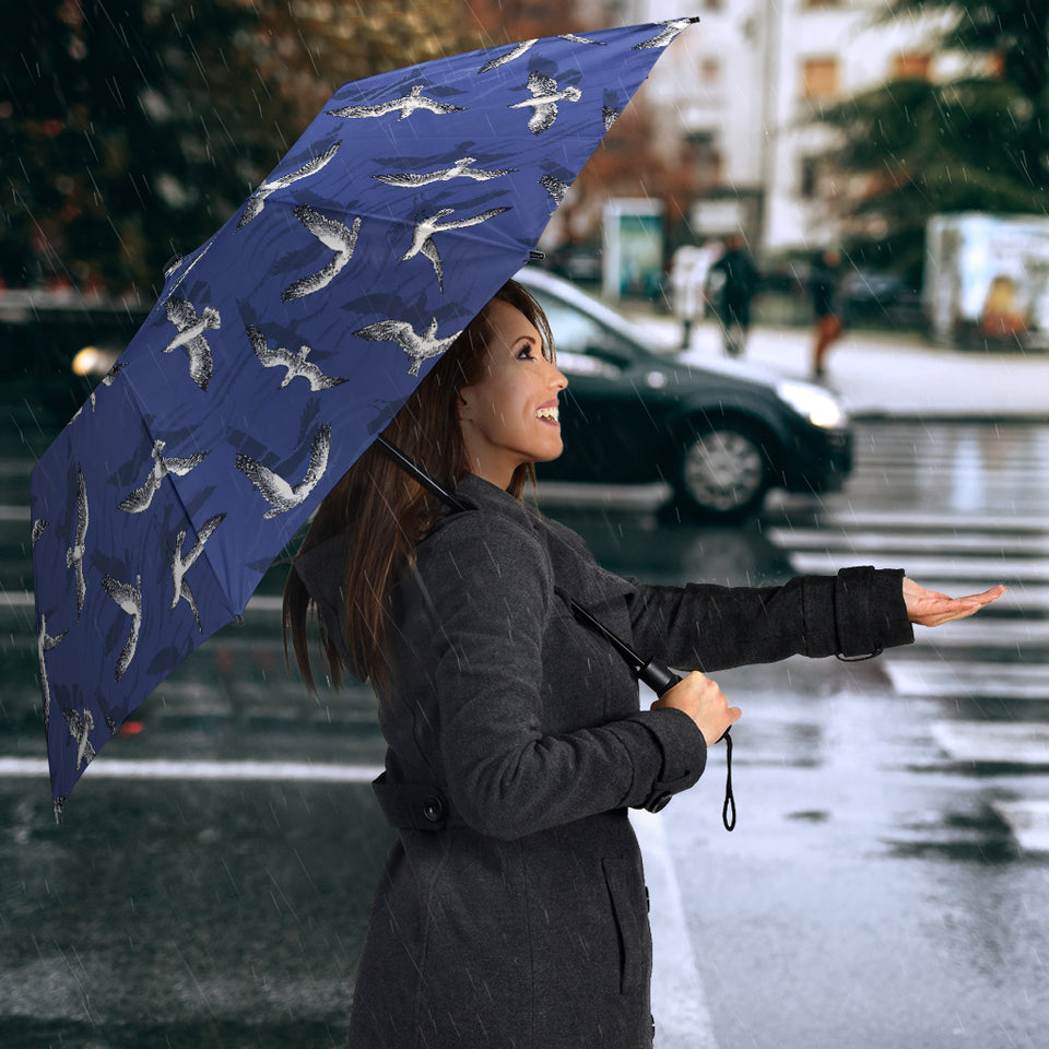 Seagull Pattern Print Design 03 Umbrella