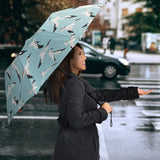 Seagull Pattern Print Design 01 Umbrella
