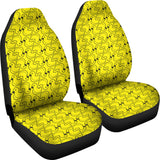 Duck Toy Pattern Print Design 02 Universal Fit Car Seat Covers