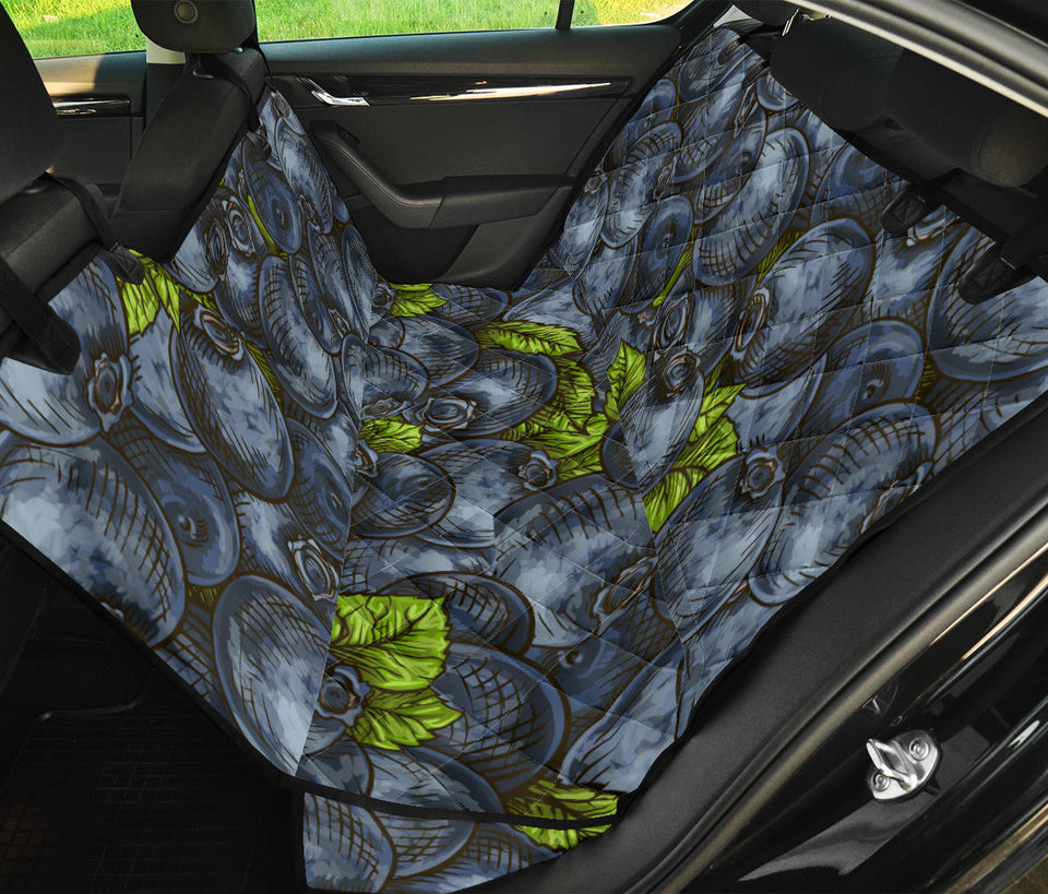 Blueberry Pattern Dog Car Seat Covers