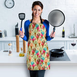 Colorful Ice Cream Pattern Adjustable Apron