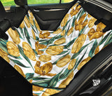 Yellow Tulips Pattern Dog Car Seat Covers