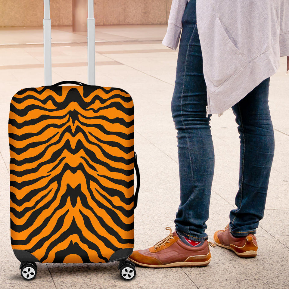 Bengal Tigers Skin Print Pattern Luggage Covers