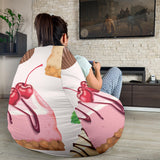 Cake Cupcake Sweets Pattern Bean Bag Cover