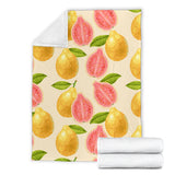 Beautiful Guava Pattern Premium Blanket