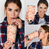 Fire Flame Watercolor Pattern Tumbler