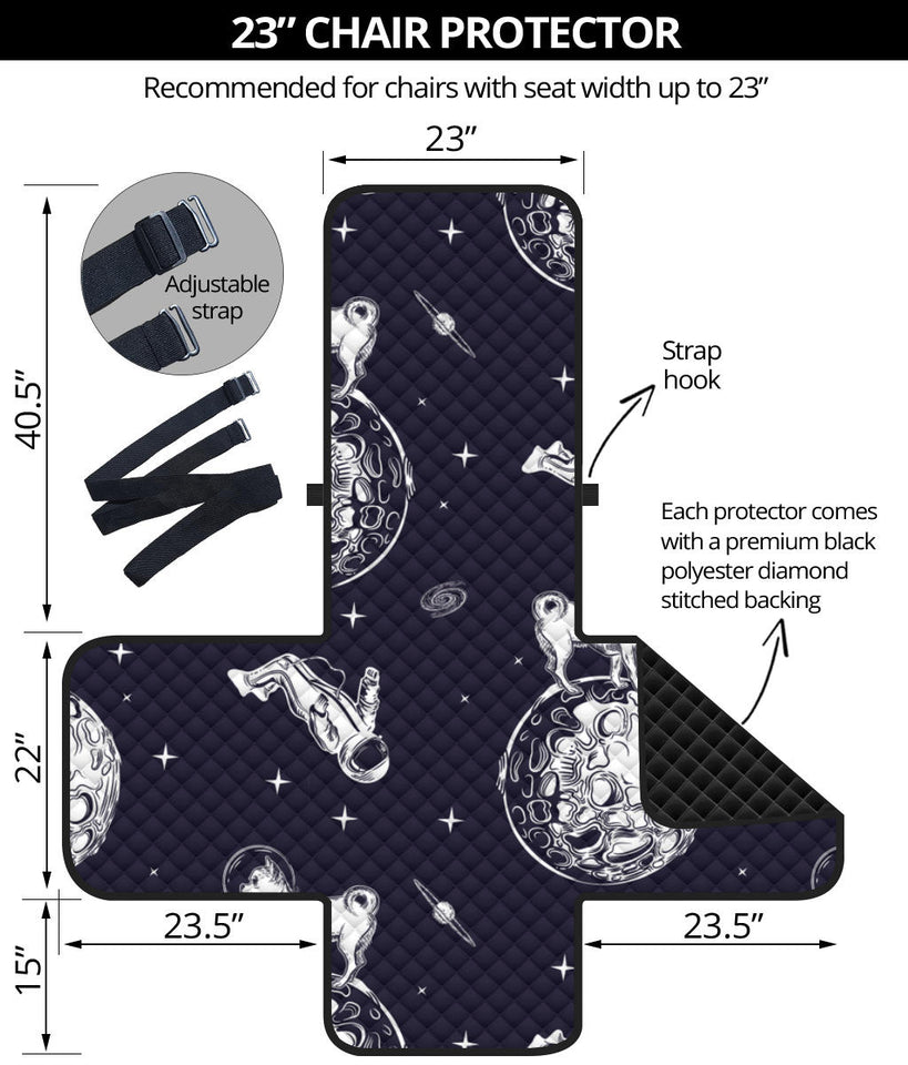 Chihuahua space helmet. astronaut pattern Chair Cover Protector