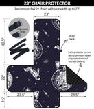 Chihuahua space helmet. astronaut pattern Chair Cover Protector