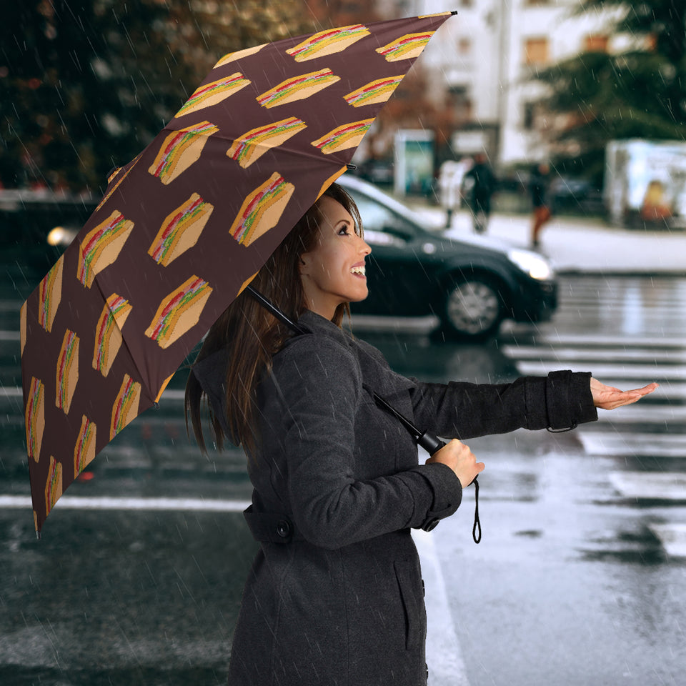 Sandwich Pattern Print Design 04 Umbrella