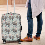 Lovely Sea Otter Pattern Luggage Covers