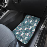Cute Rabbit Pattern Front Car Mats