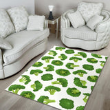 Cute Broccoli Pattern Area Rug