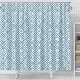 Arabic Pattern Shower Curtain Fulfilled In US