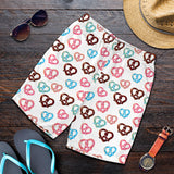 Pretzels Pattern Print Design 04 Men Shorts