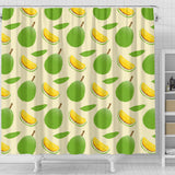 Durian Pattern Shower Curtain Fulfilled In US