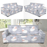 Sweet Dreams Sheep Pattern Sofa Slipcover