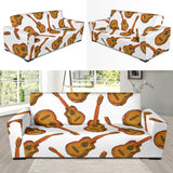 Paint Guitar Pattern Sofa Slipcover