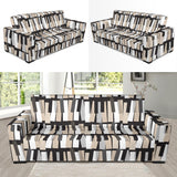 Piano Pattern Print Design 04  Sofa Slipcover