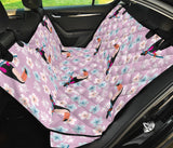 Black Whale Pattern Dog Car Seat Covers
