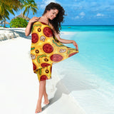 Pizza Texture Pattern Sarong