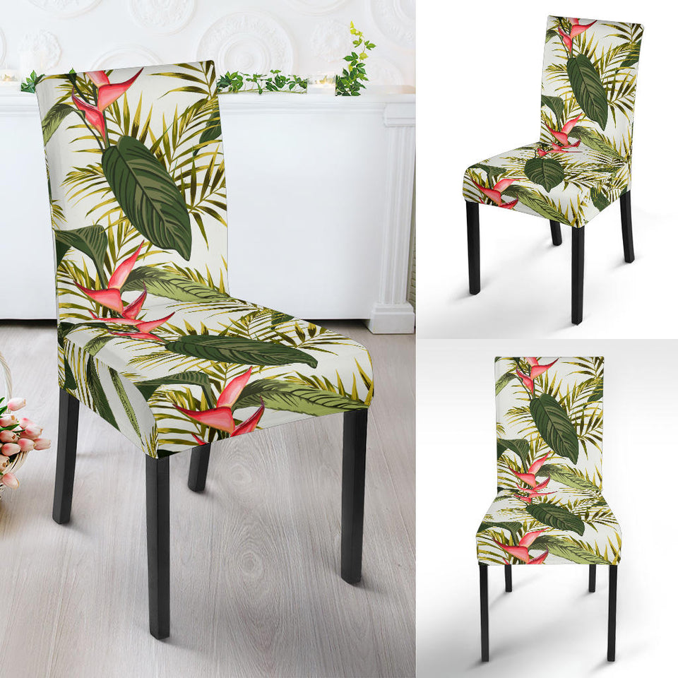 Heliconia Pattern Dining Chair Slipcover