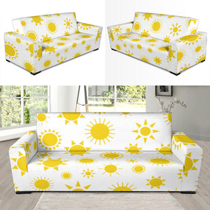 Sun Pattern Sofa Slipcover