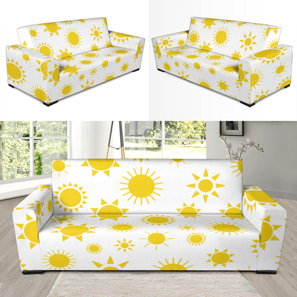 Sun Pattern Sofa Slipcover