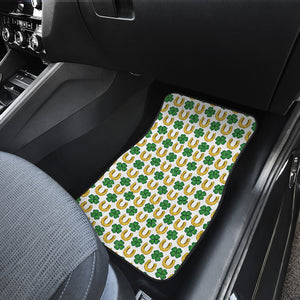 Horseshoes Pattern Print Design 04 Front Car Mats