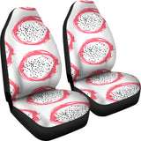 Hand Drawn Dragon Fruit Universal Fit Car Seat Covers