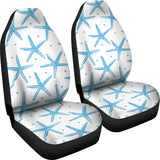 Watercolor Starfish Pattern  Universal Fit Car Seat Covers