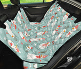 Cute Snowman Pattern Dog Car Seat Covers
