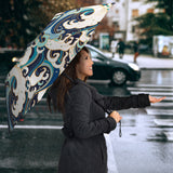 Japanese Wave Pattern Umbrella