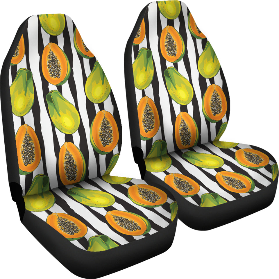 Papaya Design Pattern  Universal Fit Car Seat Covers