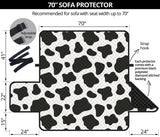 Cow skin pattern Sofa Cover Protector