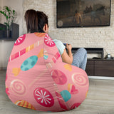 Colorful Candy Pattern Bean Bag Cover