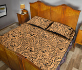 Bengal tigers pattern Quilt Bed Set
